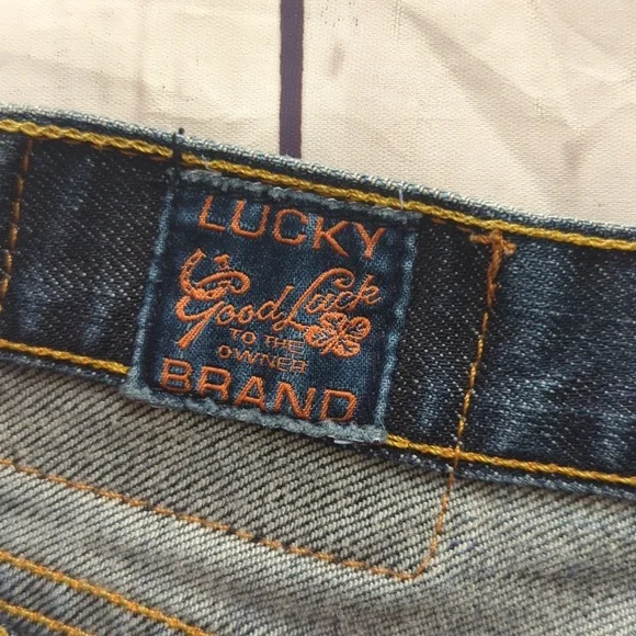 Lucky Brand jeans, Gene Montesand, short inseam, men's 38 - Picture 9 of 15